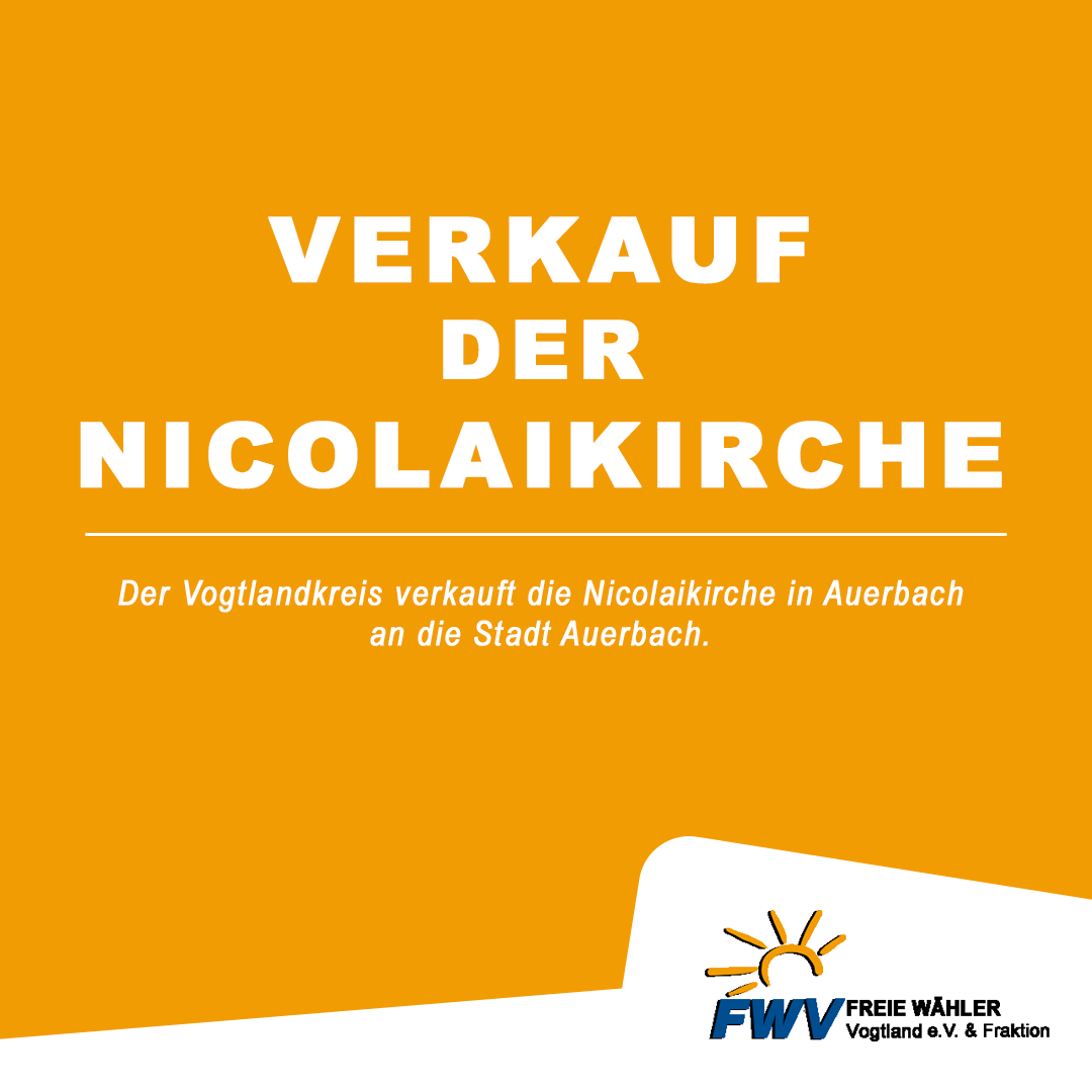 FREIE WÄHLER Vogtland e.V. & Fraktion ☀️